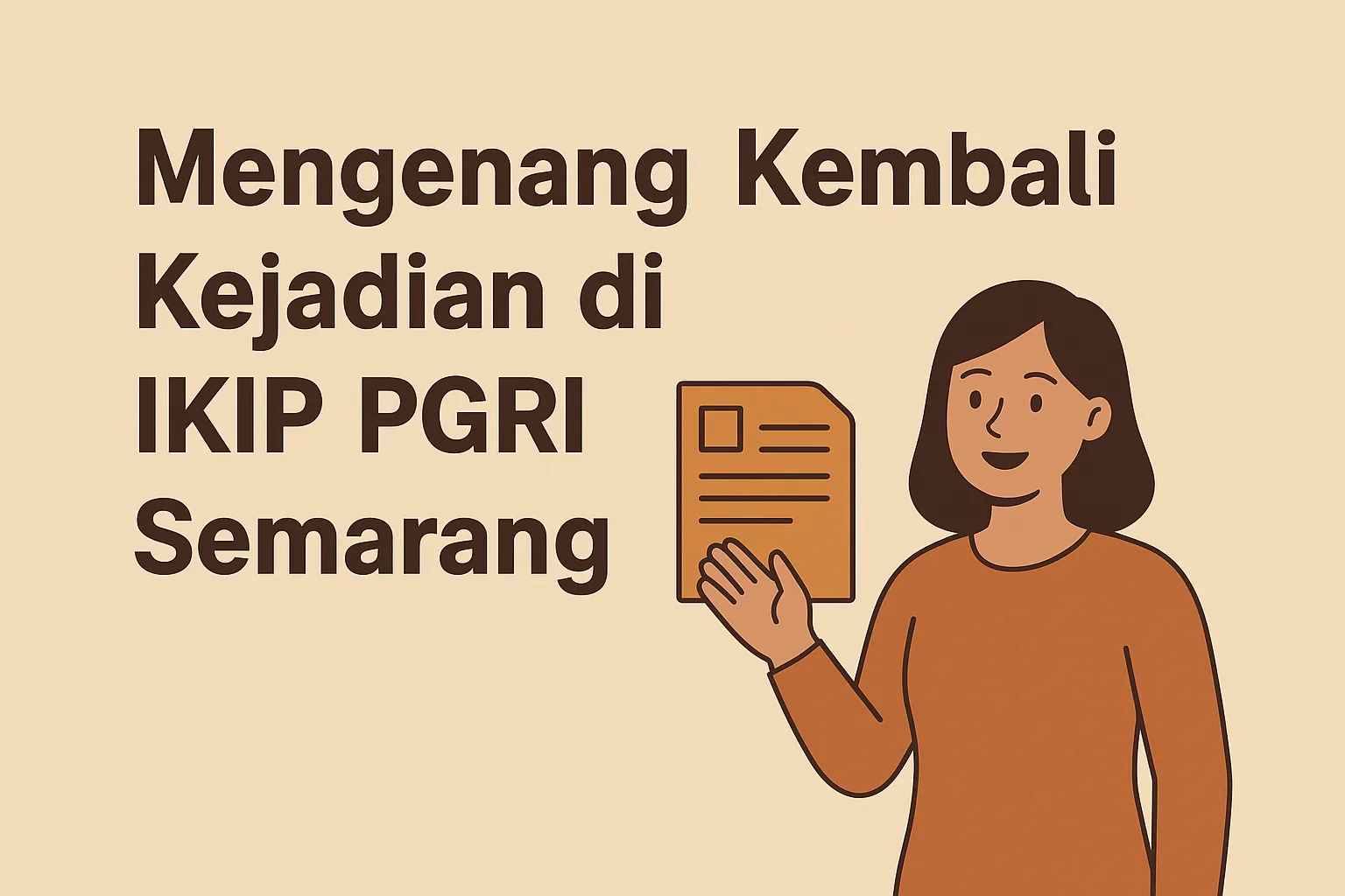 Mengenang Kembali Kejadian di IKIP PGRI Semarang: Dari Merintis Keluarga Hingga Solidaritas Tanpa Batas